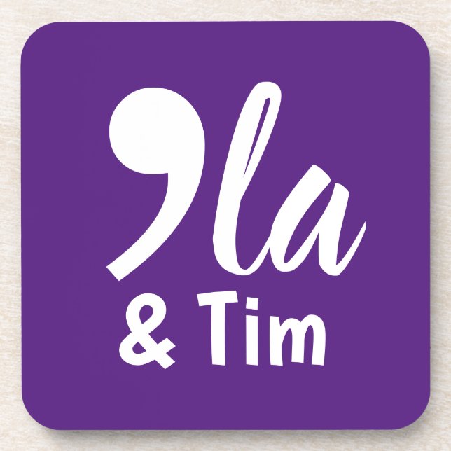 Porta-copo Comma Kamala e Tim 2024 (Frente)