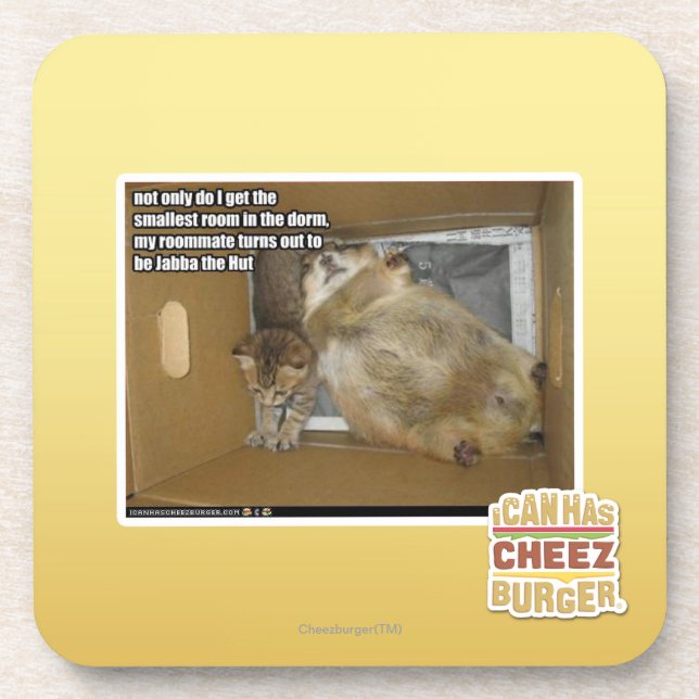 Porta-copo Companheiro de quarto gordo (Frente)