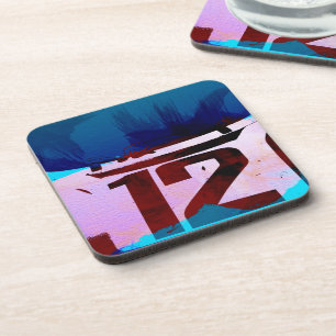 Porta-copo Competindo o número 12