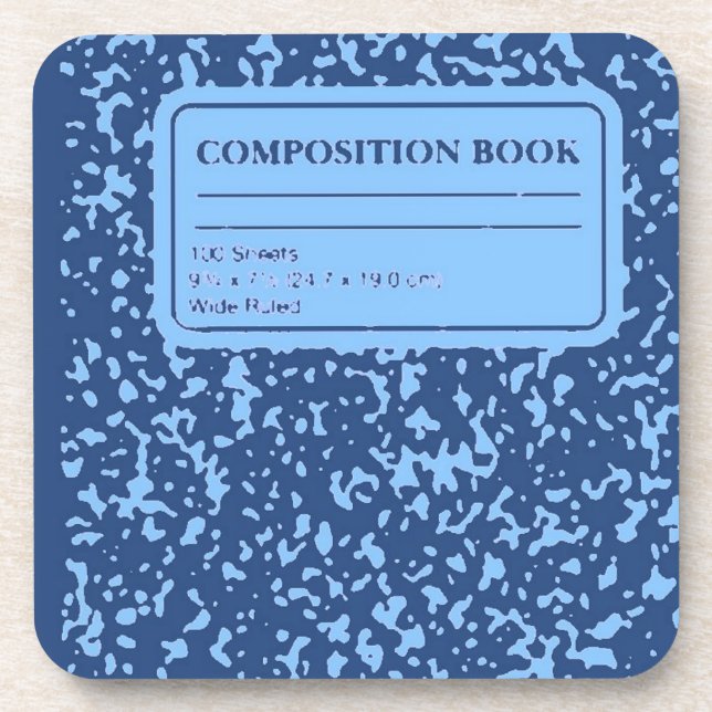 Porta-copo Composition Book (Frente)