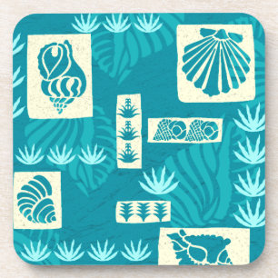 Porta-copo Conchas Submarinas de Kua Bay no Havaí