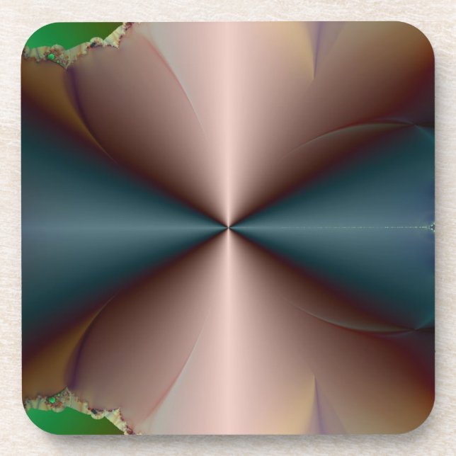 Porta-copo Cones de Cobre (Frente)