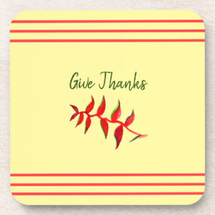 Porta-copo Conjunto de 6 Portas copos amarelas cheias de Obri