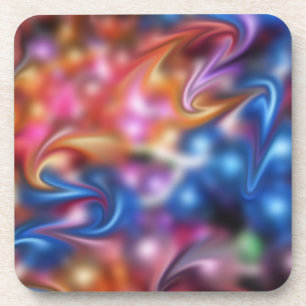 Porta-copo Conjunto de cores líquidas Portas copos de cortiça