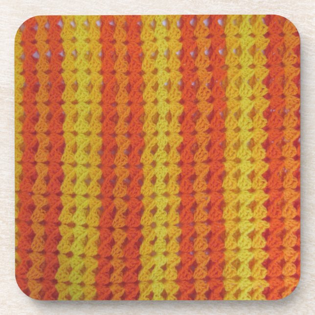 Porta-copo Conjunto de portas copos - Alcance laranja (Frente)