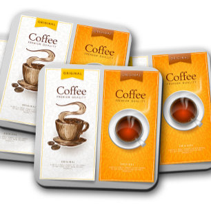 Porta-copo Conjunto de Portas copos de Café Vintage   Marca d