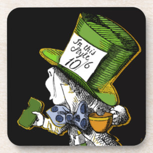 Porta-copo Conjunto de Portas copos de Cortiça Mad Hatter