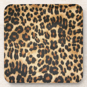 Porta-copo Conjunto de Portas copos de Impressão Leopardo