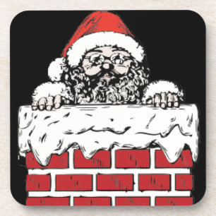 Porta-copo Conjunto de Portas copos de Papais noeis de soja 6