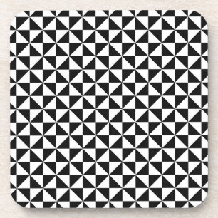 Porta-copo conjunto de portas copos de triângulos geométricos