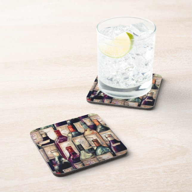 Porta-copo Conjunto de Portas copos de Vinhos (Lado Direito)