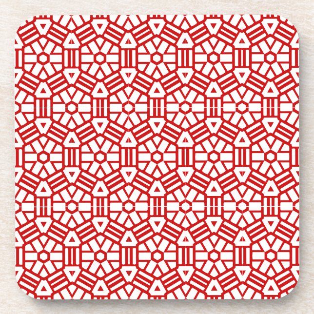 Porta-copo Conjunto de portas copos - Hexágono com Bares (Frente)