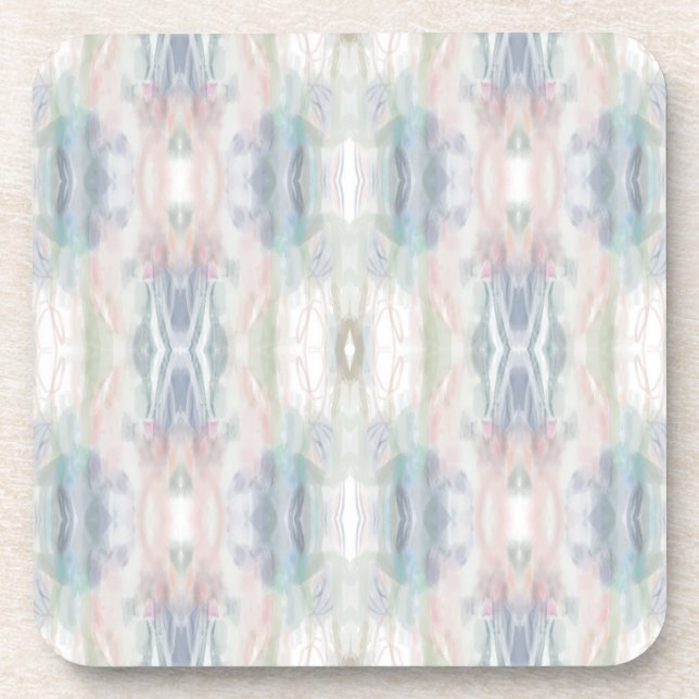 Porta-copo Conjunto de Portas copos Plásticas abstrato (Frente)