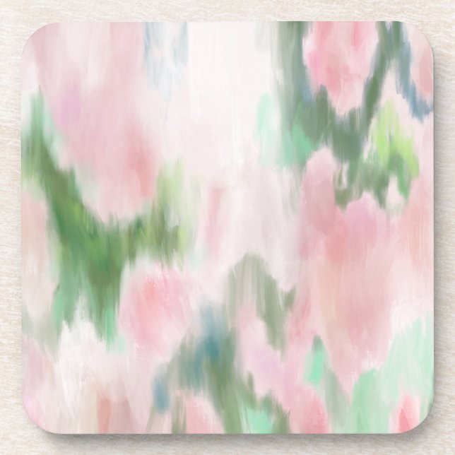 Porta-copo Conjunto de Portas copos Plásticas abstrato (Frente)