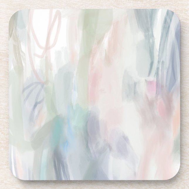 Porta-copo Conjunto de Portas copos Plásticas abstrato (Frente)