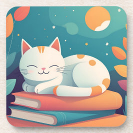 Porta-copo Conjunto de Portas copos Plásticas de Gato Cortado