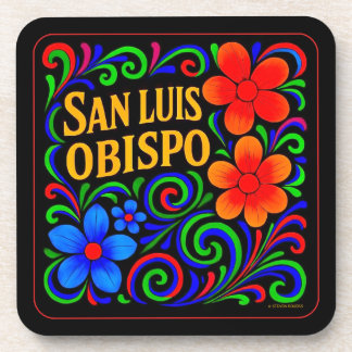 PORTA-COPO CONJUNTO FLORAL DE PORTAS COPOS SAN LUIS OBISPO DE