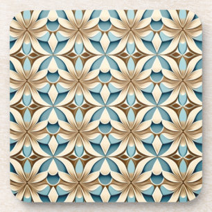 Porta-copo Conjunto Geométrico de Portas copos Florais