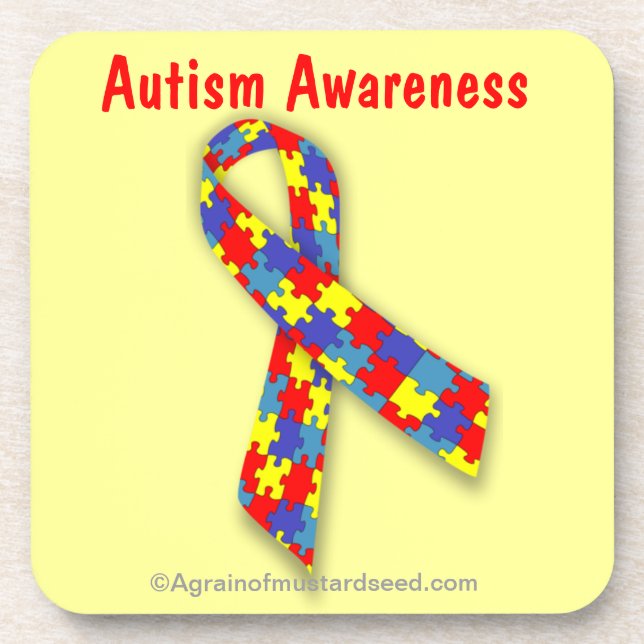 Porta-copo Consciência do Autismo (Frente)
