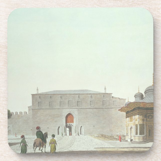 Porta-copo Constantinople: Quadrado de Haghia Sophia que (Frente)