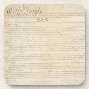 Porta-copo Constituição dos Estados Unidos, Nós, o Povo