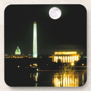 Porta-copo Construção do Capitólio, memorial de Lincoln,