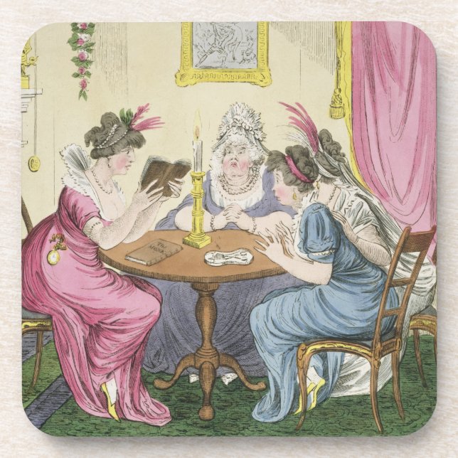 Porta-copo Contos da maravilha - esta tentativa de descrever (Frente)