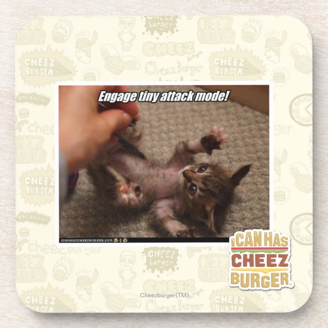 Porta-copo Contrate o modo minúsculo do ataque! (Frente)