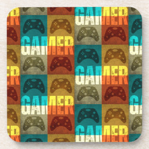 PORTA-COPO CONTROLE DE VIDEO GAME RETRÔ GAMER
