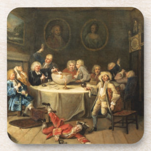 Porta-copo Conversação da meia-noite moderna