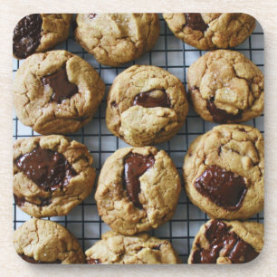 Porta-copo Cookies de chocolate