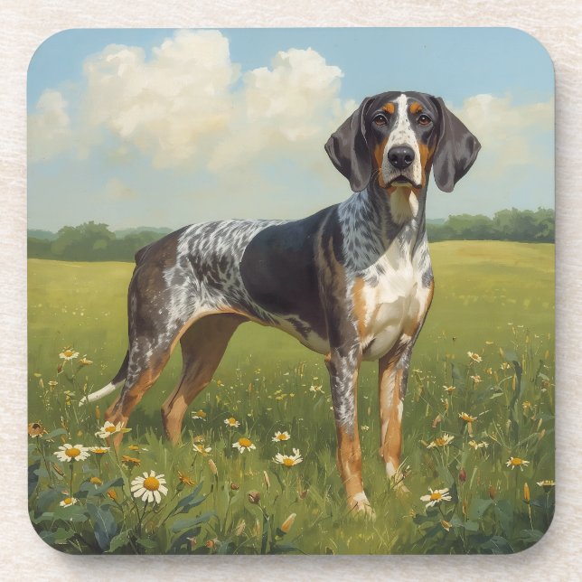 Porta-copo Coonhound Bluetick (Frente)