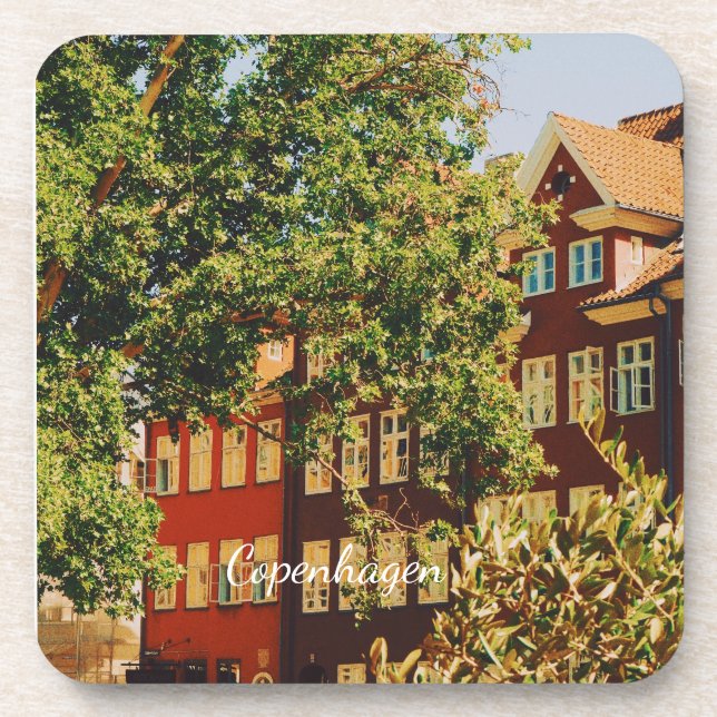 Porta-copo Copenhagen cityscape - Denmark (Frente)