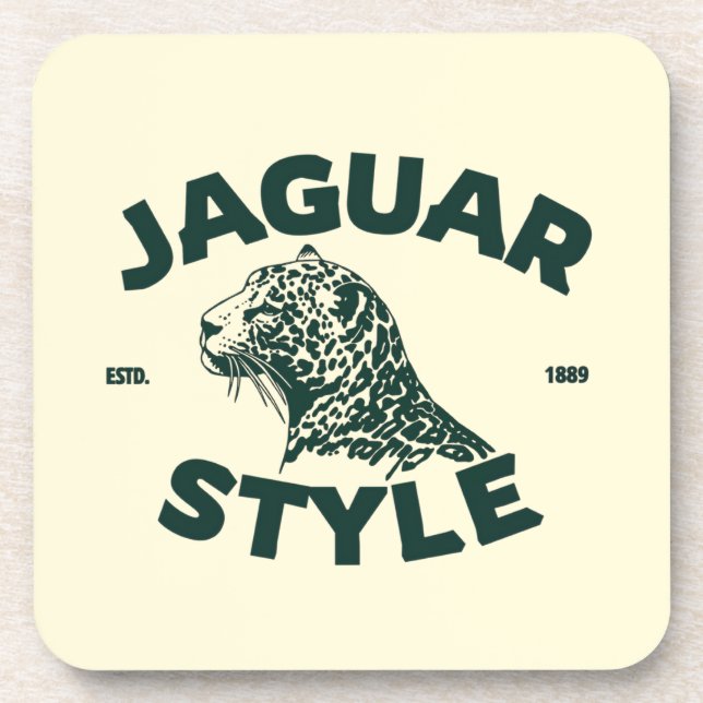 Porta-copo Copo de Bebida Jaguar (Frente)