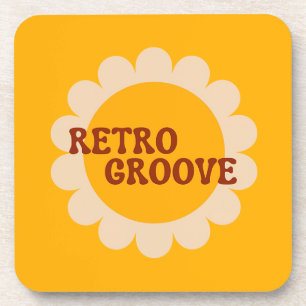 Porta-copo Copo de Bebida Retro Groove