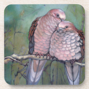 Porta-copo Copo de plástico duro "Dove Love" Colorido