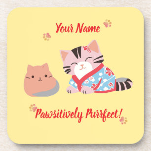 Porta-copo Copo de Proteção para Amante de Gatos Personalizad