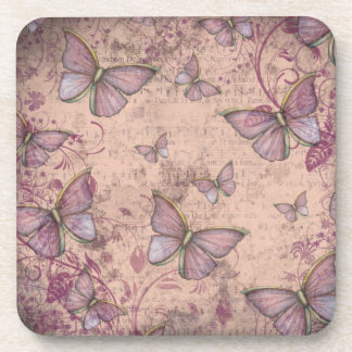 Porta-copo Copos de estilo vintage moderno roxo