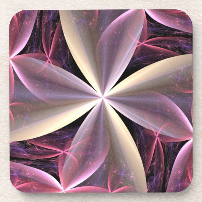 Porta-copo Cor-de-rosa tridimensional (Frente)