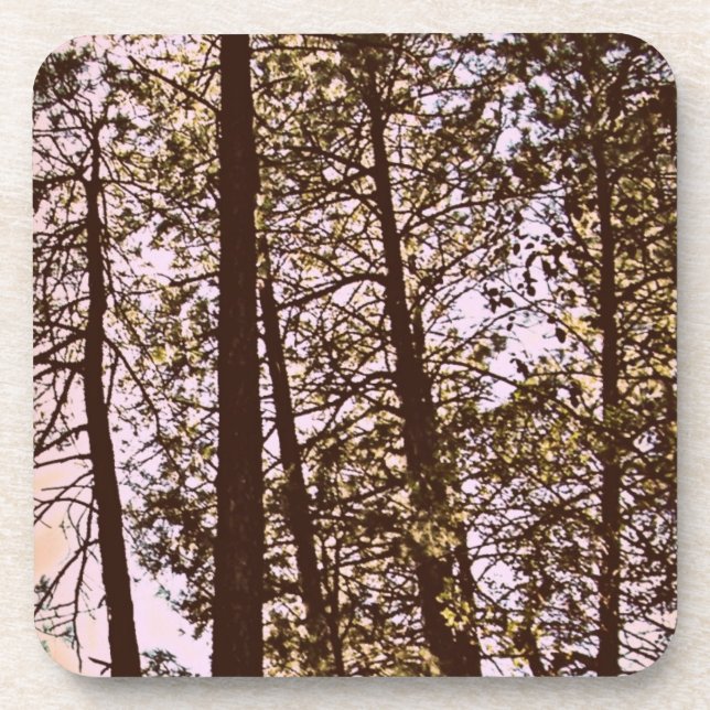 Porta-copo cor pelas árvores (Frente)