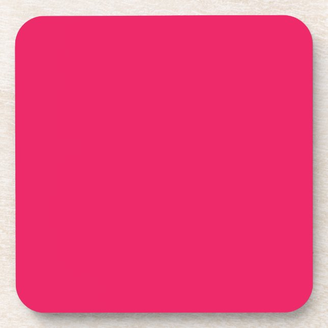 Porta-copo Cor Rosa (Frente)