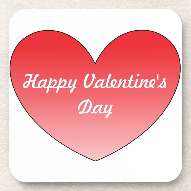 Porta-copo Coração 4 (Frente)