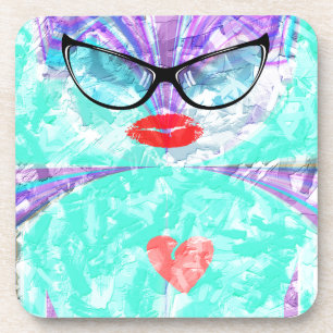 Porta-copo Coração perfeito