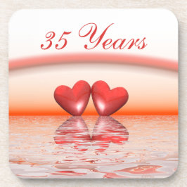Porta-copo Corais do 35º aniversário