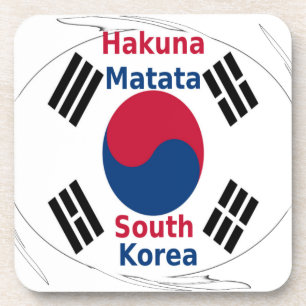 Porta-copo Coreia do Sul Hakuna Matata