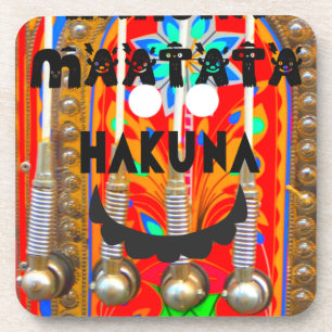 Porta-copo Cores do Carnaval do Samba Hakuna Matata blings.pn