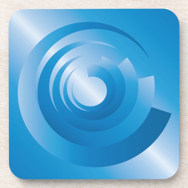 Porta-copo cores do céu girando (Frente)