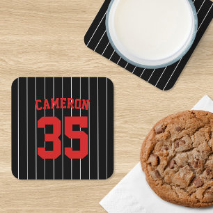 Porta-copo Cores Totalmente Editáveis Camisa de Beisebol List