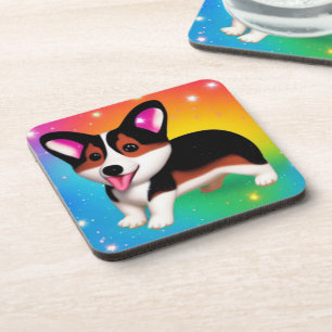 Porta-copo Corgi Filhote Engraçado