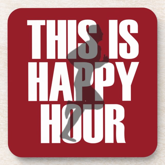 Porta-copo Correr É Hora Feliz (Frente)